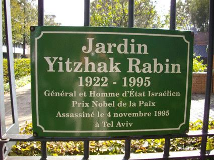 Jardin Yitzhak Rabin