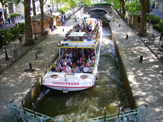 Ecluse Canal Saint Martin