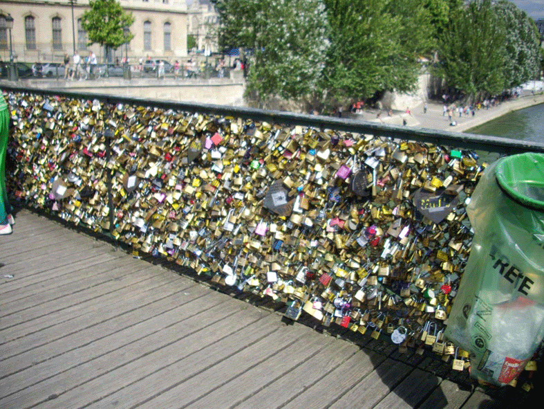 Le Pont des Arts en 2013